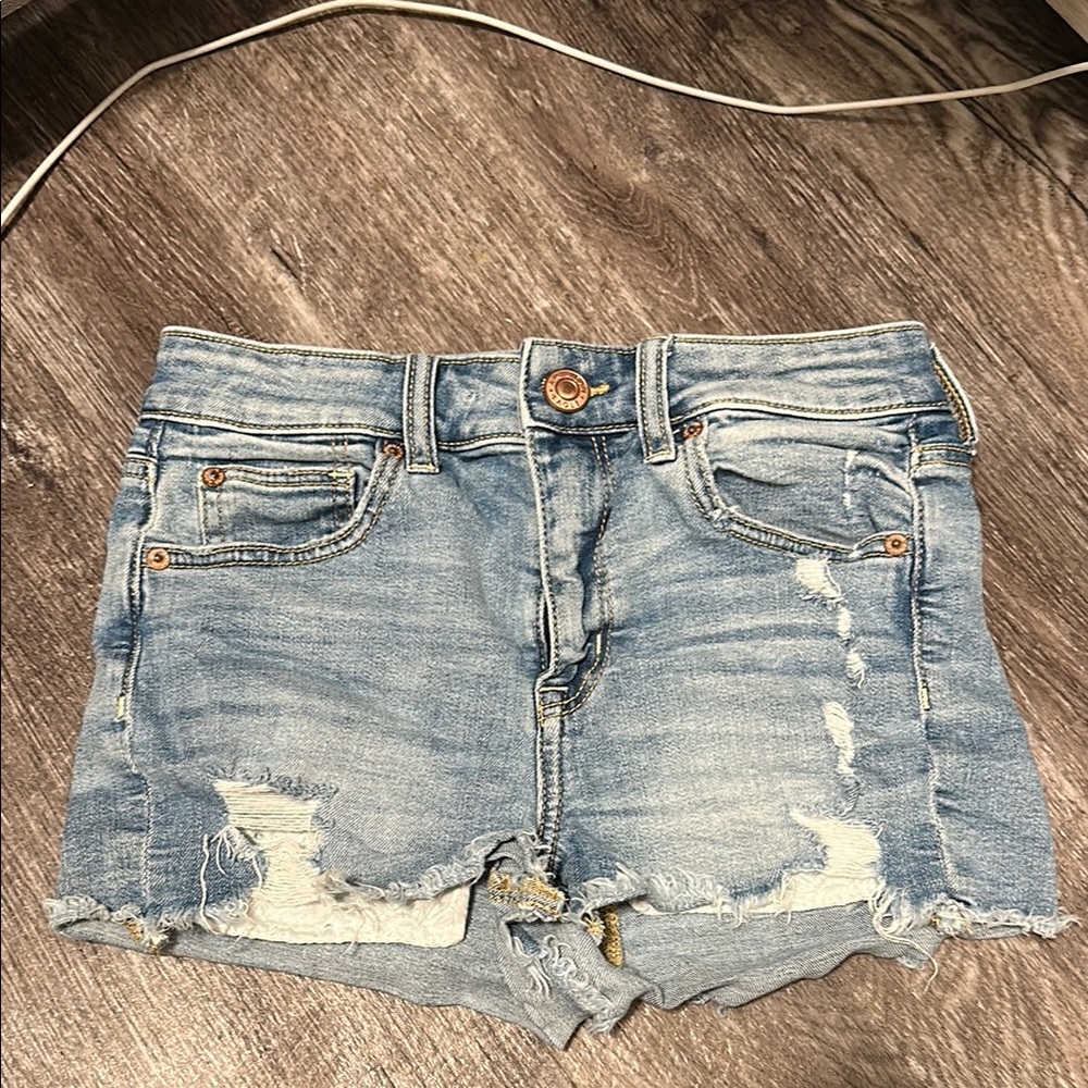 American eagle jean shorts